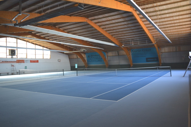 Renovierung der Tennishalle