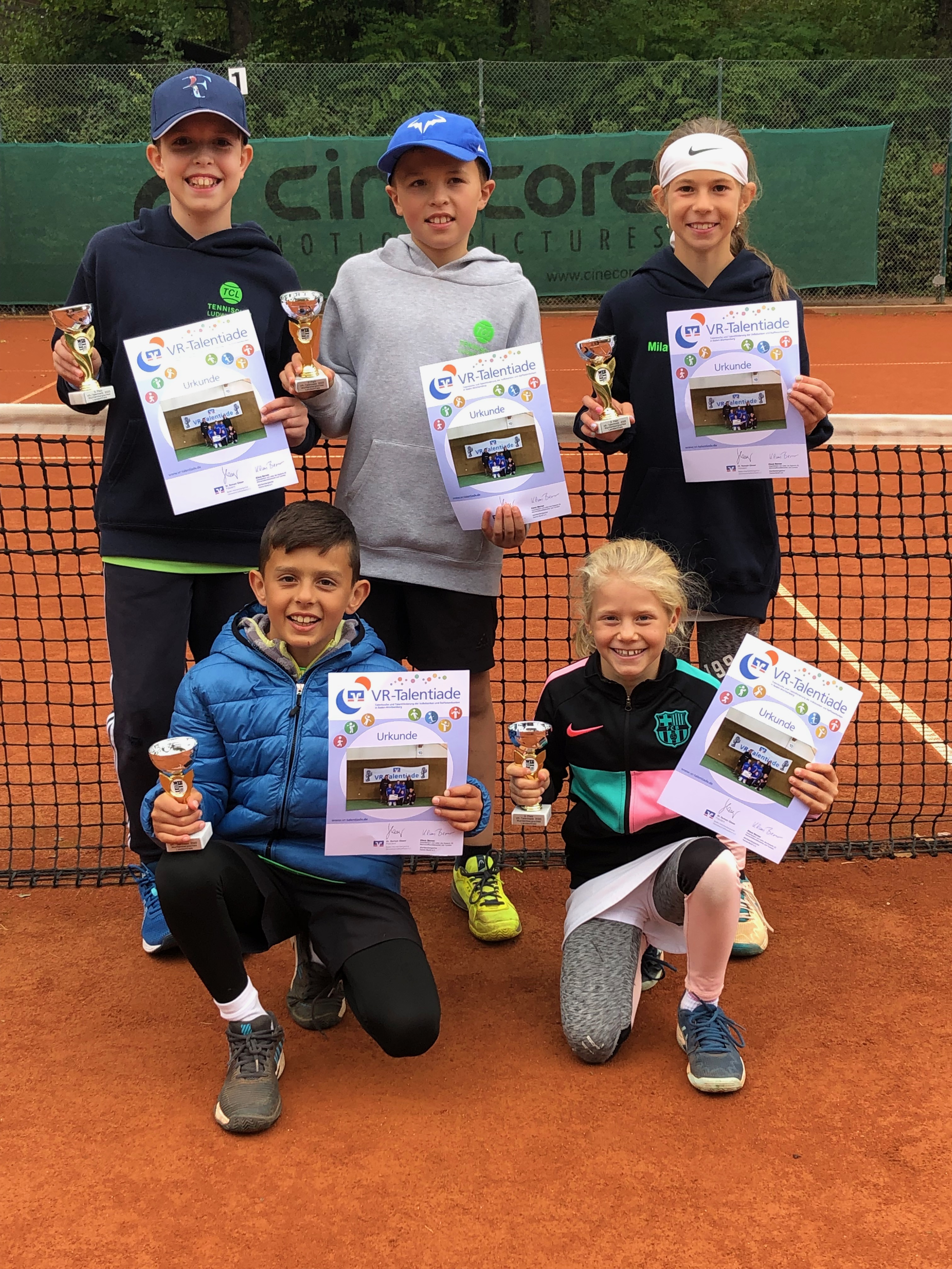 U10-Team holt sich im Landesfinale der VR-Talentiade den 3. Platz