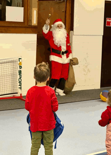 Der Nikolaus zu Besuch beim TCL Der Nikolaus zu Besuch beim TCL